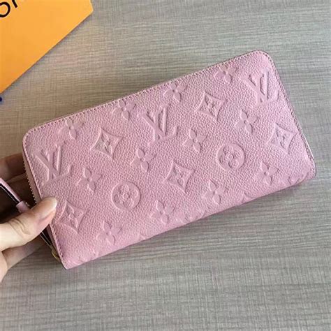 louis vuitton pink wallet price|authentic louis vuitton zippy wallet.